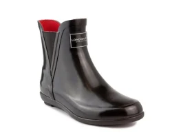 New London Fog Women's Piccadilly Chelsea Rain Boots