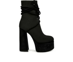 Best London Rag Women's After Pay Platform Heeled Booties