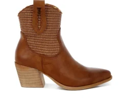 Sale London Rag Women's Big Mood Cowboy Boots