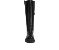 Discount London Rag Women's Blume Lug Knee High Boots