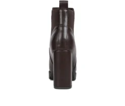 Outlet London Rag Women's Bolt Block Heel Chelsea Booties