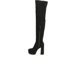 Best London Rag Women's Bubble Platform Knee High Boots