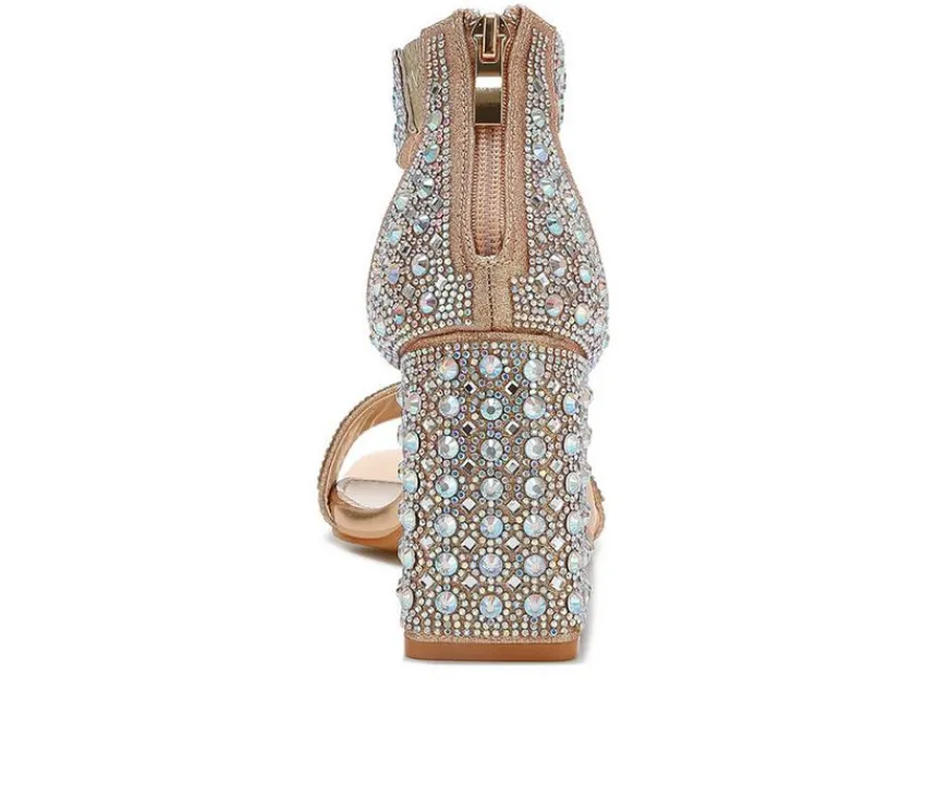 Discount London Rag Women's Cady Rhinestones Dress Sandals