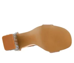 Discount London Rag Women's Cady Rhinestones Dress Sandals