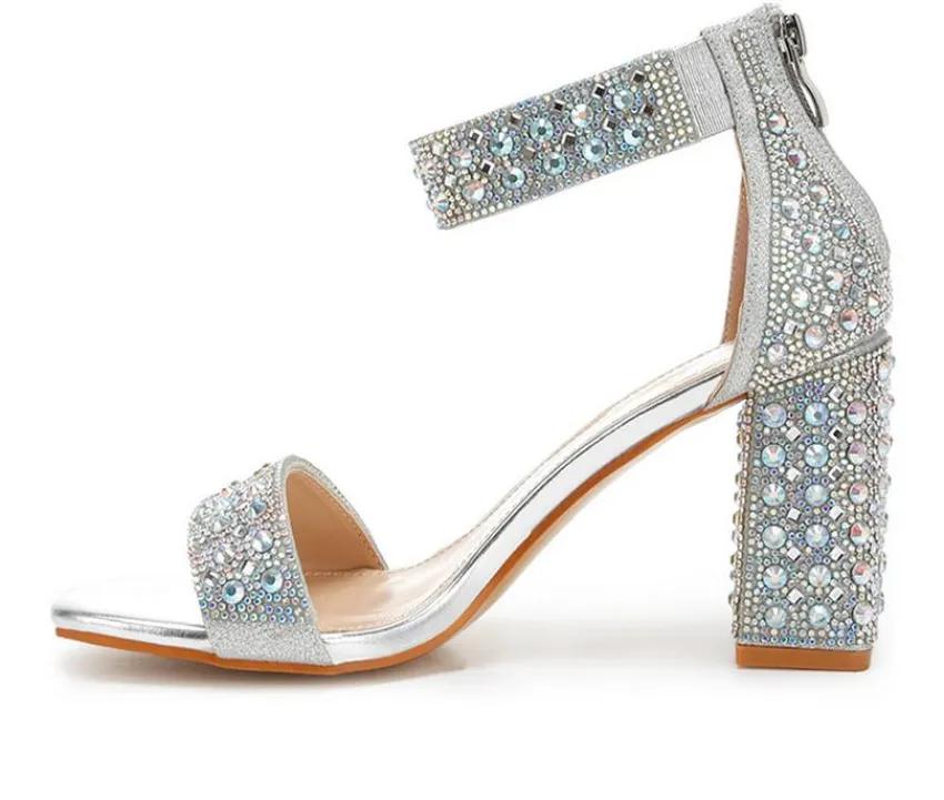 Discount London Rag Women's Cady Rhinestones Dress Sandals