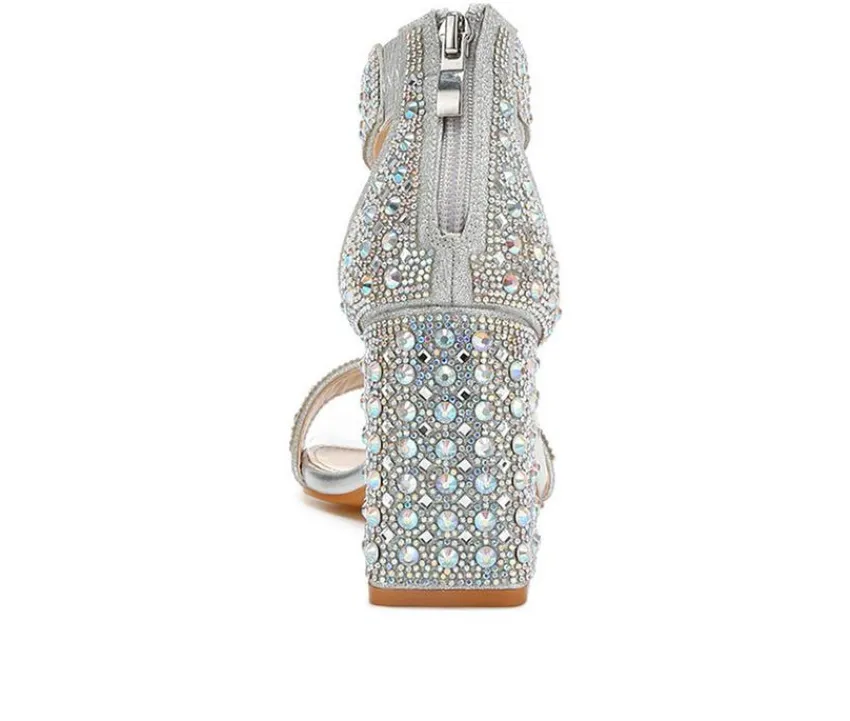 Discount London Rag Women's Cady Rhinestones Dress Sandals