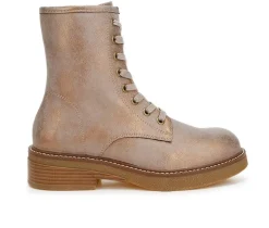 Sale London Rag Women's Clover Combat Booties