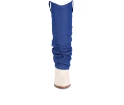 Sale London Rag Women's Fab Cowboy Knee High Boots