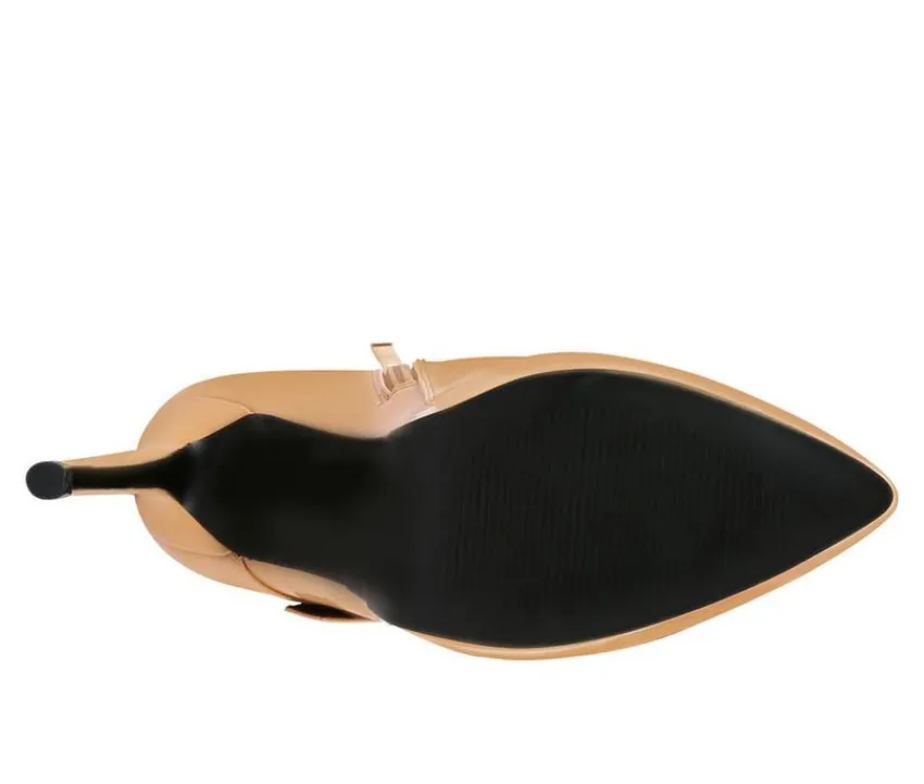 Sale London Rag Women's Gangup Platform Stiletto Booties