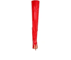 Discount London Rag Women's Gush Over Over The Knee Stiletto Boots