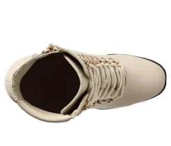 Best London Rag Women's Hamiltons Platform Heeled Combat Boots