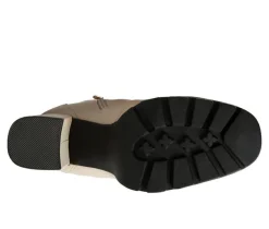 Best London Rag Women's Hamiltons Platform Heeled Combat Boots