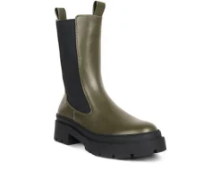 Discount London Rag Women's Jolt Mid Calf Chelsea Boots