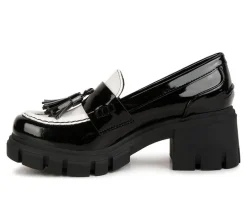 Discount London Rag Women's Jonah Chunky Heeled Loafers