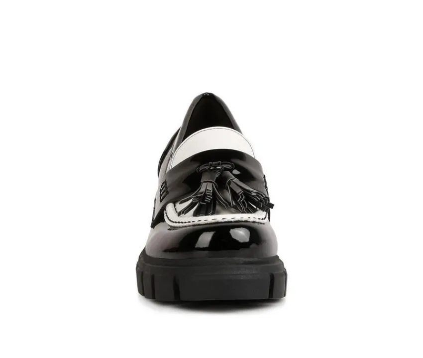 Discount London Rag Women's Jonah Chunky Heeled Loafers