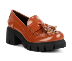 Sale London Rag Women's Jonah Chunky Heeled Loafers