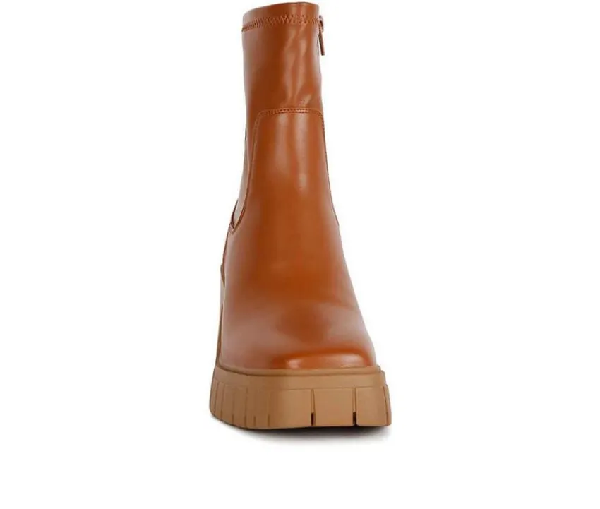 Outlet London Rag Women's Kokum Platform Heeled Booties