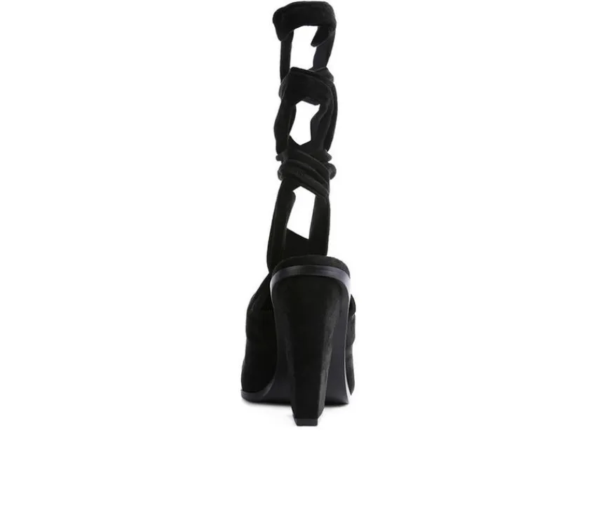 Outlet London Rag Women's Mama Fav Block Heel Mules