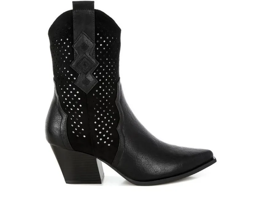 Sale London Rag Women's Prosia Cowgirl Boots