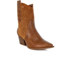 Outlet London Rag Women's Prosia Cowgirl Boots
