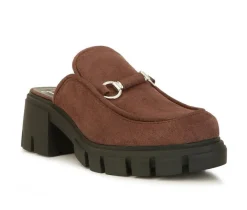 Sale London Rag Women's Prosper Chunky Heeled Mules