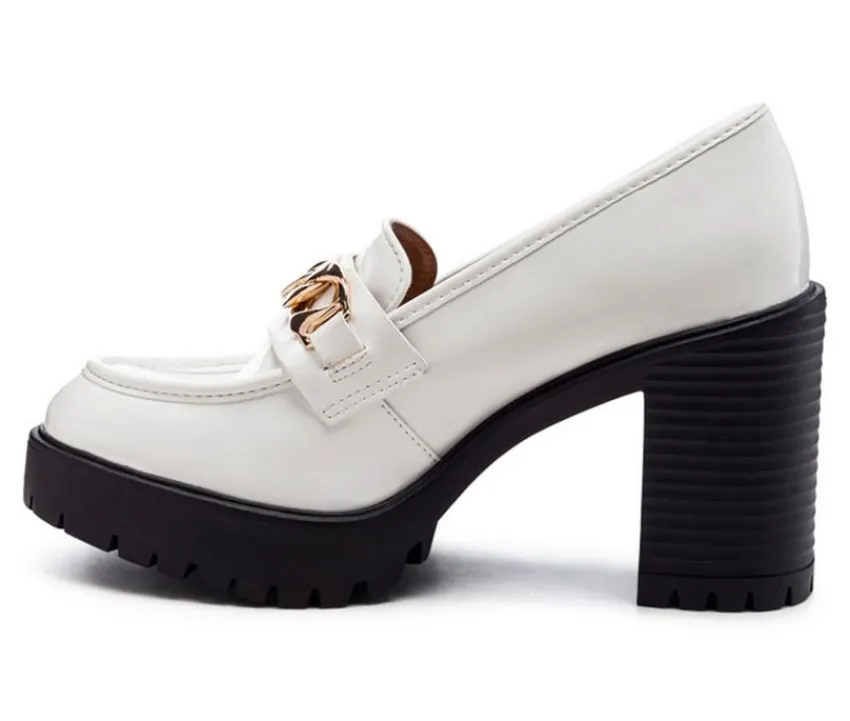 Clearance London Rag Women's Sachs Platform Heeled Loafers