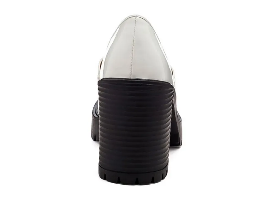 Clearance London Rag Women's Sachs Platform Heeled Loafers