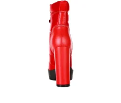 Discount London Rag Women's Scotch Lace Up Heeled Booties