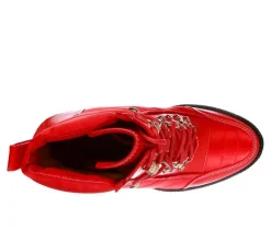 Discount London Rag Women's Scotch Lace Up Heeled Booties