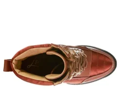 Clearance London Rag Women's Scotch Lace Up Heeled Booties