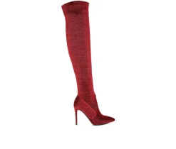 Outlet London Rag Women's Tigerlily Over The Knee Stiletto Boots