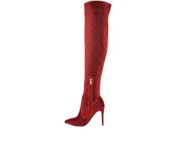 Outlet London Rag Women's Tigerlily Over The Knee Stiletto Boots