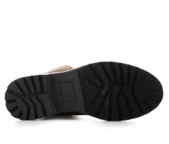 Online MIA Women's Georgiy Combat Block-Heeled Boots