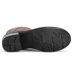 New MUK LUKS Women's Arya Arlene Heeled Winter Booties