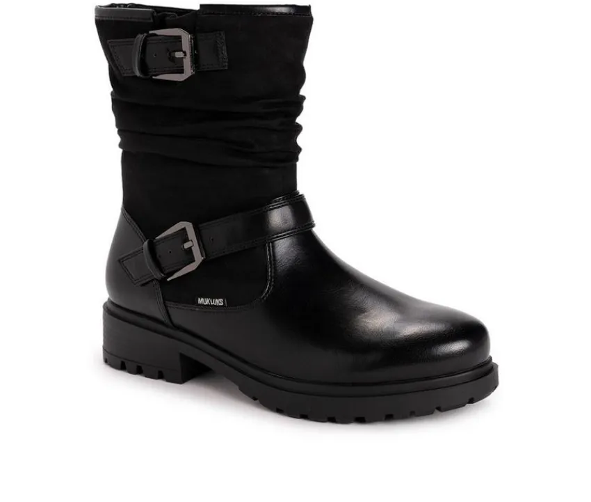 Hot MUK LUKS Women's Scarlett Sabrina Mid Calf Boots