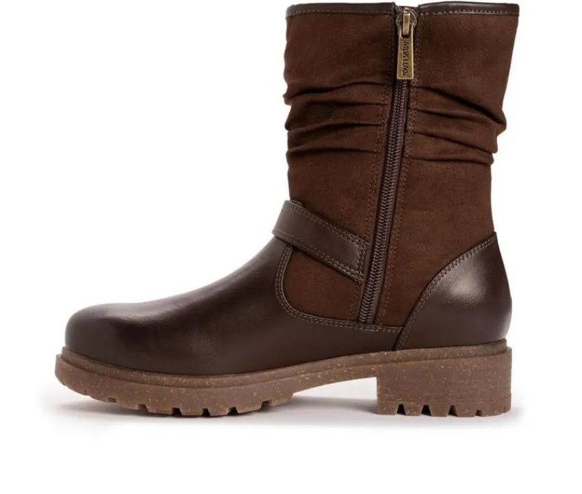 New MUK LUKS Women's Scarlett Sabrina Mid Calf Boots