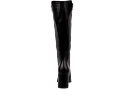 Best Ninety Union Women's Link Knee High Heeled Boots