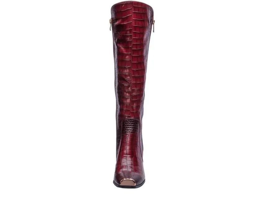 Best Ninety Union Women's London Knee High Heeled Boots