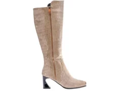 Outlet Ninety Union Women's London Knee High Heeled Boots