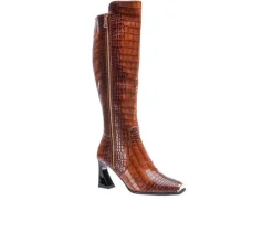 Outlet Ninety Union Women's London Knee High Heeled Boots