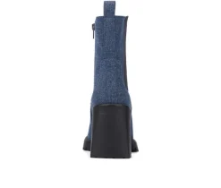 Best Olivia Miller Women's No Notes Mid Calf Chelsea Boots