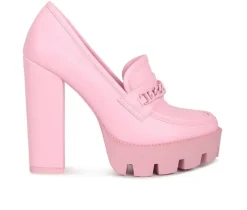 Hot Rag & Co Women's Corinne Heeled Loafers