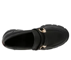 Best Rag & Co Women's Evangeline Lugged Loafers