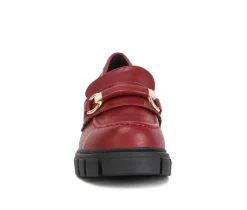 Discount Rag & Co Women's Evangeline Lugged Loafers