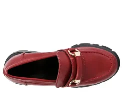 Discount Rag & Co Women's Evangeline Lugged Loafers
