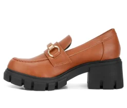 Clearance Rag & Co Women's Evangeline Lugged Loafers