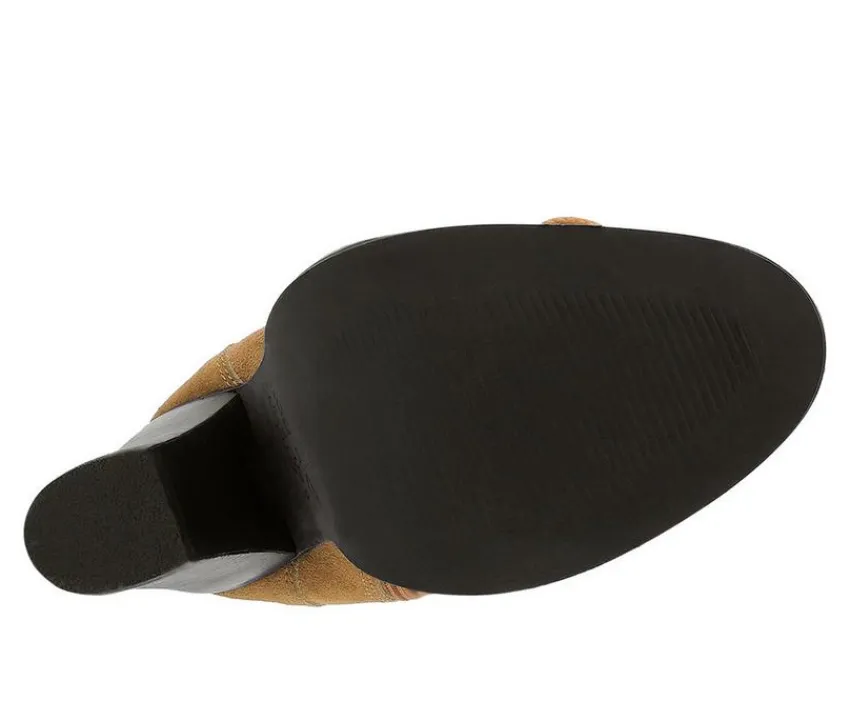 Rag & Co Women's Goose Lace Up Heeled Booties