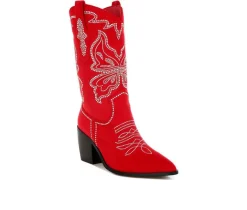 Rag & Co Women's Latafa Western Boots