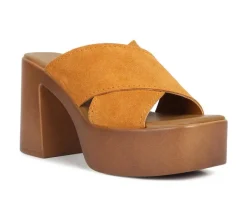 Best Rag & Co Women's Matrix Platform Heeled Sandals