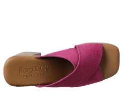 Clearance Rag & Co Women's Matrix Platform Heeled Sandals